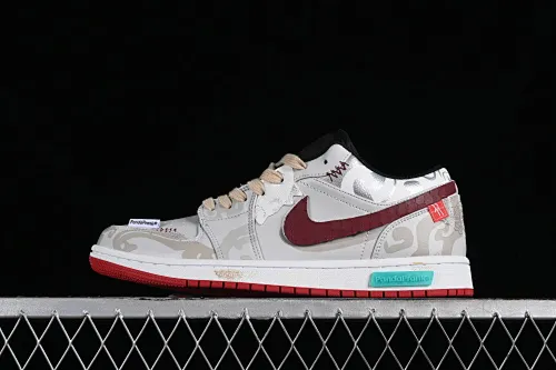All categories Air Jordan Jordan series basketball shoes Air Jordan 1 Low Air Jordan 1 Low AJ1 Joe 1 CNY Year of the Dragon limited edition Youlong Zeling low-top cultural retro basketball shoes 553558-066